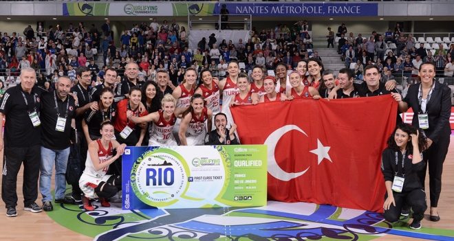 Com pouca tradição no basquete feminino olímpico, a Turquia disputará pela 2ª vez em sua história o torneio (Divulgação/FIBA)