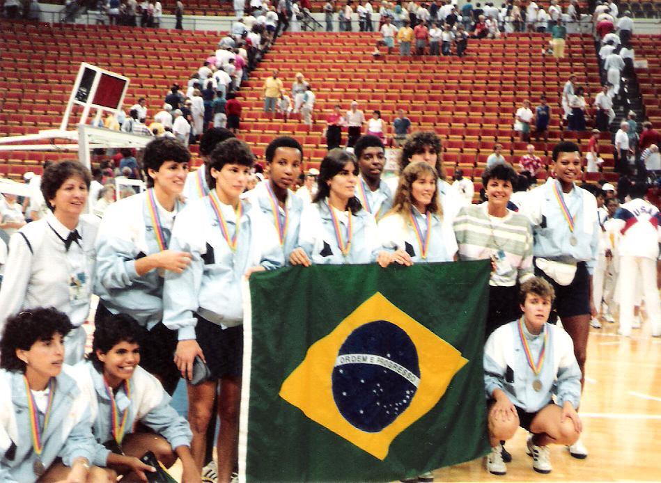 Jogos Pan-Americanos de Basquete (1987) - Brasil x EUA 