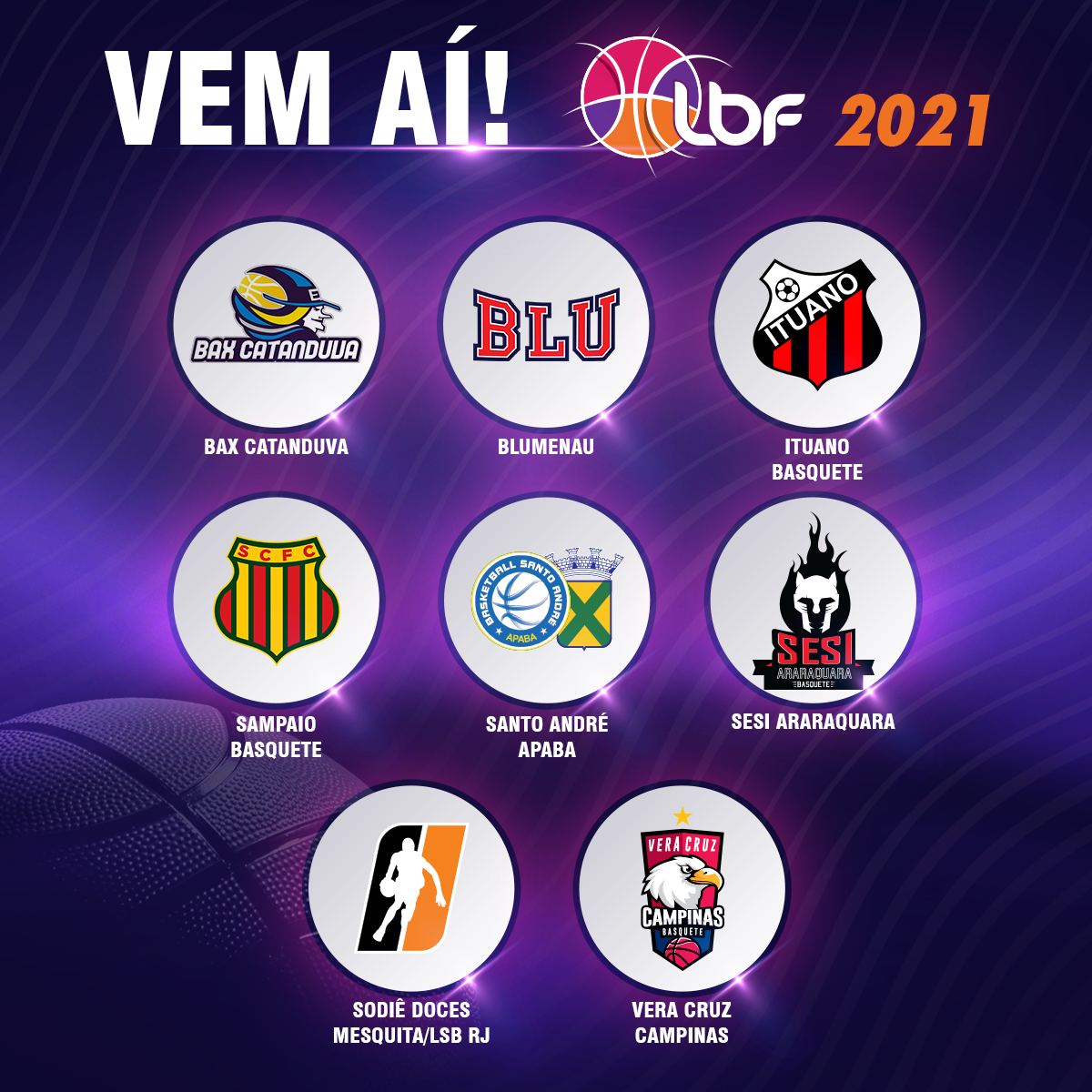 Liga de Basquete Feminino (LBF) – 2022 terá dez times - Databasket