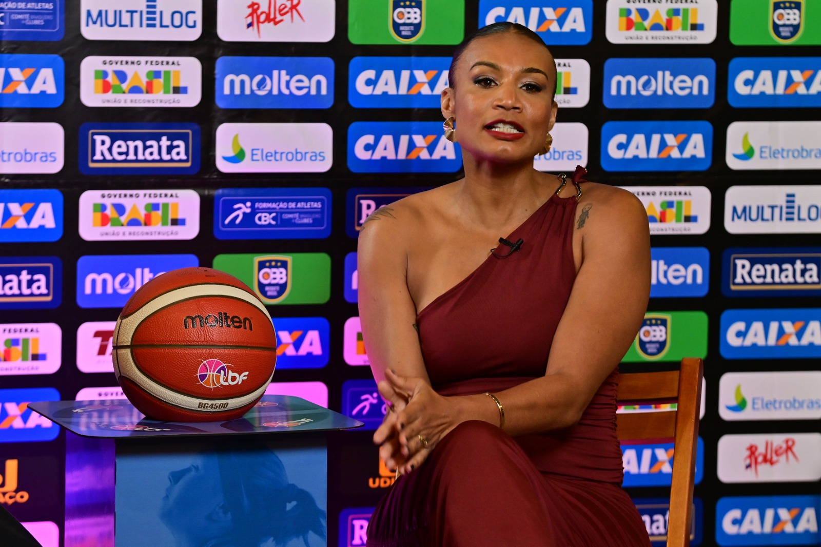 Joice Rodrigues em sua entrevista para a LBF