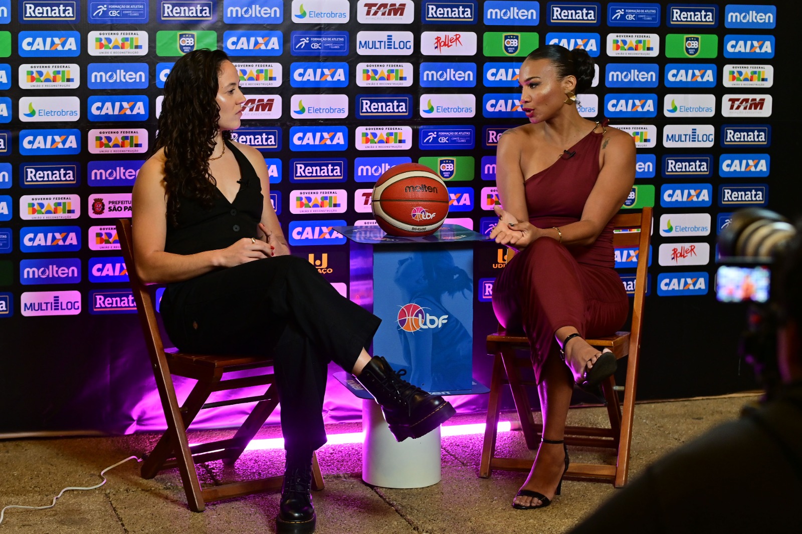 Joice Rodrigues e Maria Paula em entrevista para a LBF melhores do ano 