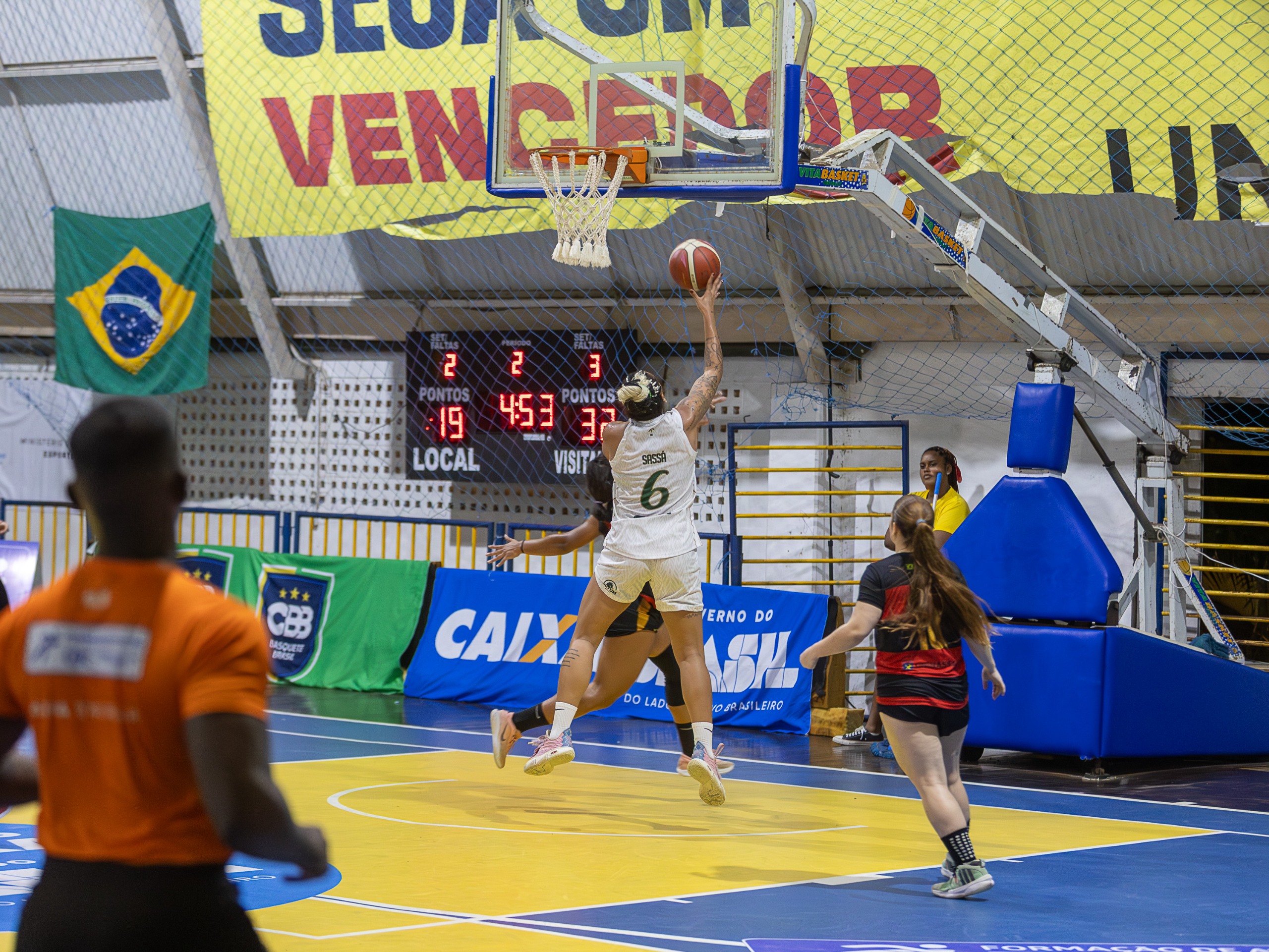 Sassá jogando pela Cerrado BRB na LBF Loterias Caixa 2026